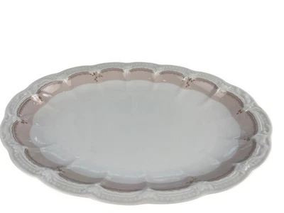 Plat de service en porcelaine Hutschenreuther 32 x 23 cm. Excellent état. - Photo 1/3