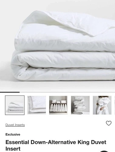 Pottery Barn Down Alternative Comforter - Thumbnail 2