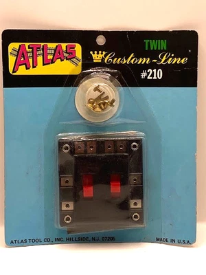 Atlas Twin Custom-Line, Atlas Tool Company, Model Railroads, #210 - Image 1 of 2