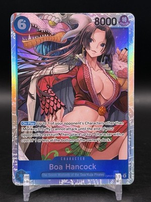 ボア・ハンコック SR-P [OP07-051]【英語版】ワンピ Boa Hancock OP07-051 One Piece TCG English SR Super Rare Foil NM