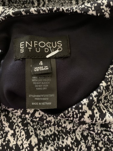 new dress for women Size 4 Color Navy/white #5 - Picture 11 of 12
