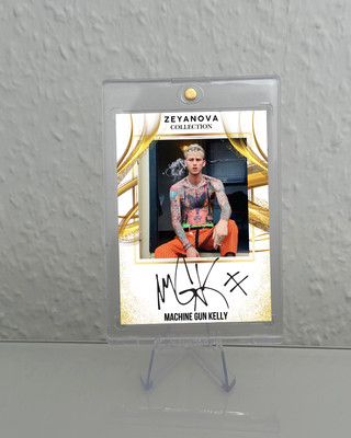 Machine Gun Kelly Icon Trading Card Autograph Fanart Signature Auto limited