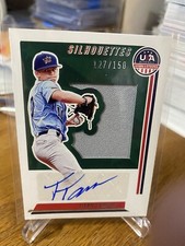 2022 USA STARS & STRIPES SILHOUETTES RELIC AUTO Titan Targac #d /150
