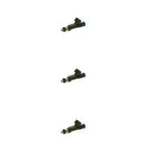 3x Bosch 0 280 158 205 Einspritzventil für Opel Corsa D Corsa E Astra J GTC