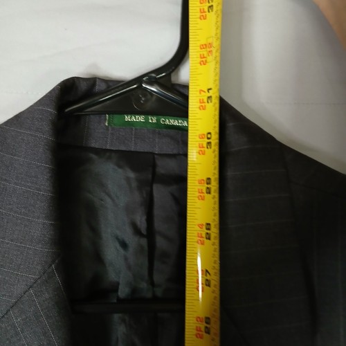 Lauren Ralph Lauren 100% Wolle Vintage dunkler Blazer Anzug Mantel Herren Größe 40 S 1998 RA - Bild 17 von 18