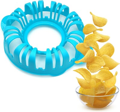 Microwave Potato Chips Easy Without Oil Or Fats Light