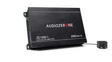 Car Audio Amplifier ZE1000.1 2000W Monoblock Class D MOSFET Subwoofer Audio, 1-4