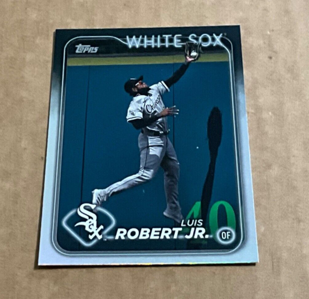 2024 Topps Rainbow Foil 249 Luis Robert Jr Chicago White Sox Baseball Card