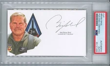 BRIAN SHUL SIGNED CUT SIGNATURE PSA DNA (D) SR-71 BLACKBIRD PILOT