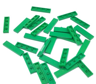 LEGO LOT OF X TILE PIECE GREEN BUILDING FLAT PLATE PARTS