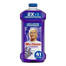 Mr. Clean 2X Concentrated Multi Surface Cleaner Febreze Lavender Scent - 41 oz