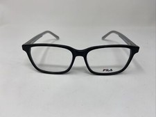 FILA EYEWEAR VF9321 0700 GLOSSY BLACK 54/16/140 FLEX HINGE EYEGLASSES :Z10