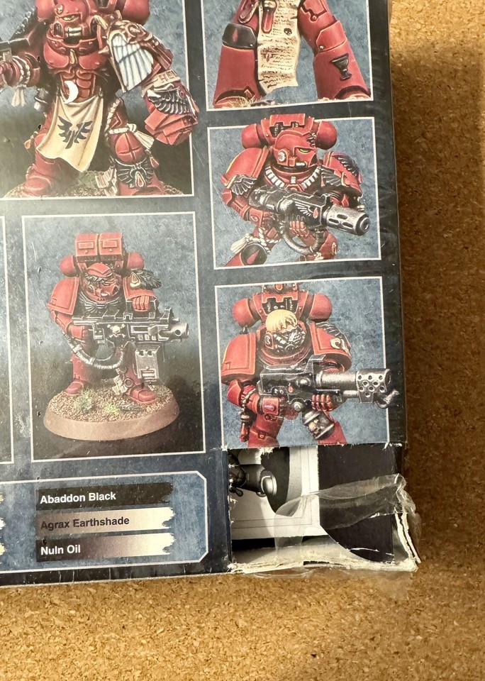 Blood Angels Tactical Squad Warhammer 40k – Neuf En Boîte – Rare Référence 41-12 Games Workshop