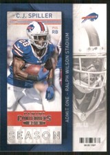 2013 Panini Contenders #12 C.J. Spiller Buffalo Bills Football Card 35537
