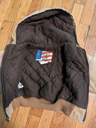 Kuntry Kids Jacket Coat Canvas Insulated Hooded Heavy Chore Hunting Barn Size 4 - Picture 5 of 7