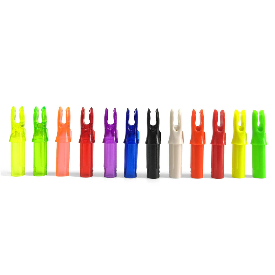 50/100 X Archery Push-in Nock For ID6.2mm Arrow Shaft DIY Bow Hunting Shooting - Image 2 of 4