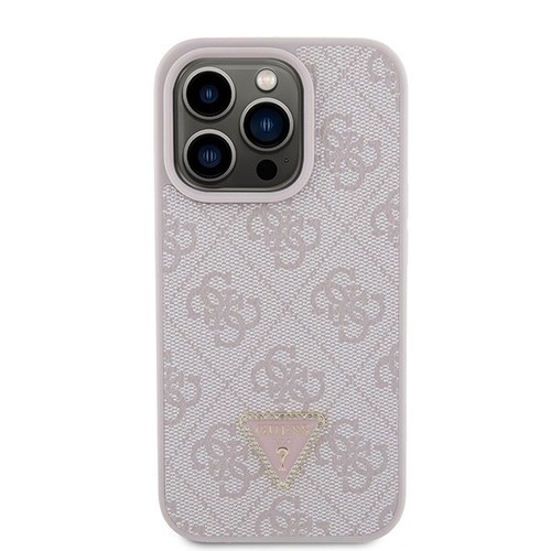 Coque Guess en TPU rigide pour Apple iPhone 15 Pro 6.1 - rose - Imagen 3 de 4