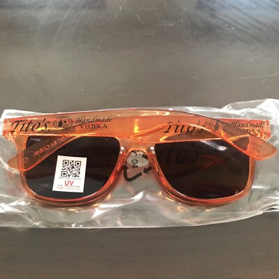 Stylish Tito’s Handmade Vodka Unisex Brown Sunglasses tan accents perfect gift Personalized Tito main image 3