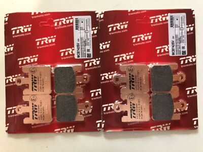 2 X TRW Lucas Bremsbeläge vorne MCB742SV für Kawasaki ZX6R 636 Bj.2003-2006