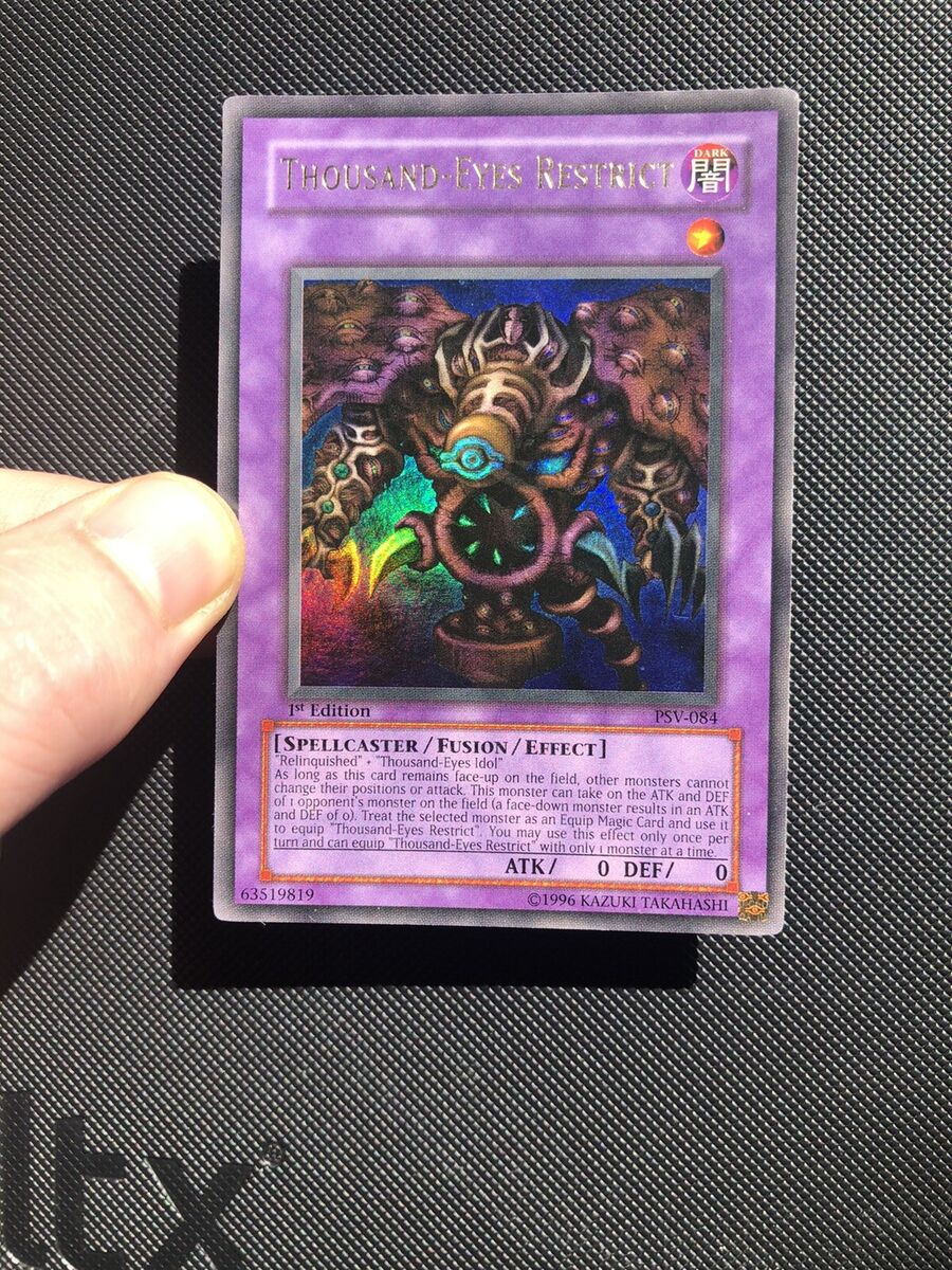 Yugioh! Thousand-Eyes Restrict PSV-084 1st Edition Ultra Yugioh! Thousand-Eyes Restrict PSV-084 1st Edition Ultra