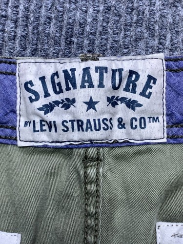 Levi's Signature Shorts Men's 40 Green Camo Outdoor Hiking Fishing Summer - Picture 2 of 16