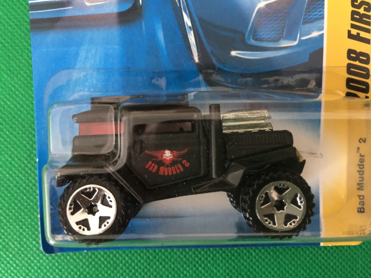2008 Hot Wheels New Models Bad Mudder 2 Black 20 B150 | eBay