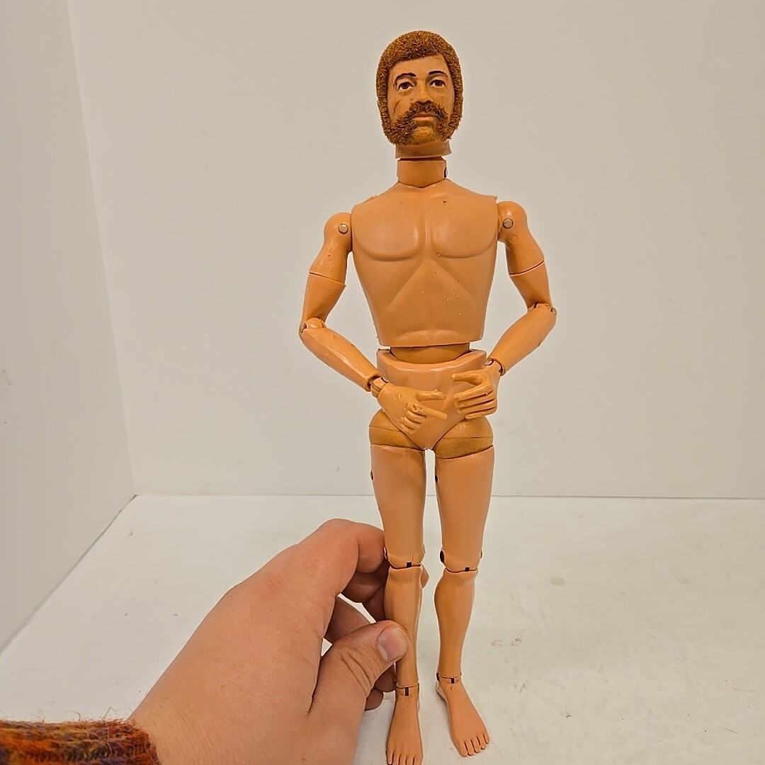 Giジョー1960年代フィギュア Vintage 1960s Gi Joe Action Figure Flocked Red Head 12