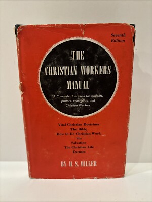 The Christian Workers' Manual by H.S. Miller Copyrights 1928