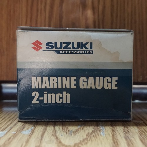 Suzuki Marine Gauge 2-inch Volt Instrument 34650-98J10 NOS Made in USA - Foto 7 di 8