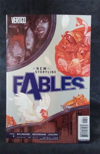 Fables #6 2002 Vertigo Comics Comic Book b&b