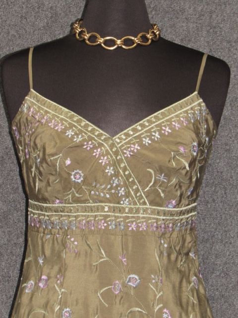 formal champagne dress Beaded Long Formal Prom Dress  The Dress Outlet