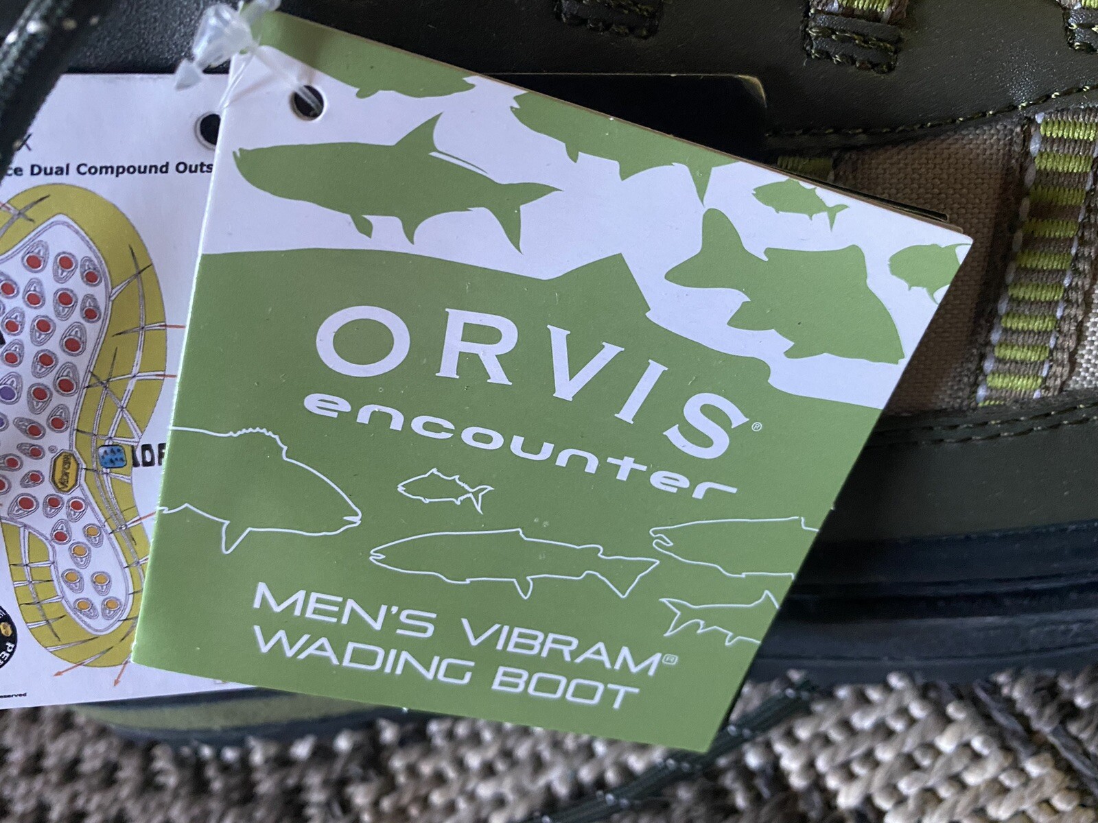 Wading Boots With Vibram Soles 