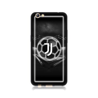 OFFIZIELLE JUVENTUS FOOTBALL CLUB NEON SOFT GEL HANDYHÜLLE FÜR OPPO HANDYS