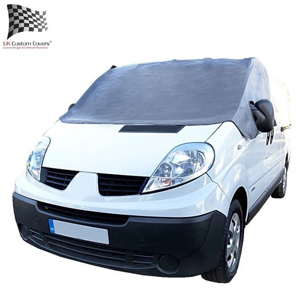 Vauxhall Opel Vivaro Frost Wrap Displayschutzfolie Deluxe (2001-2014) Grau 251-image