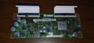 Haier 55UG2500 T-Con with Ribbon Cables to Screen Panel