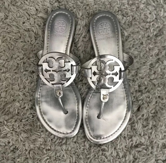 miller espadrille sandal metallic leather