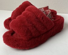 UGG fluff yeah woman  s slippers slingback size 6