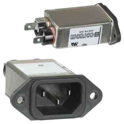 PWR ENT RCPT IEC320-C14 PANEL QK