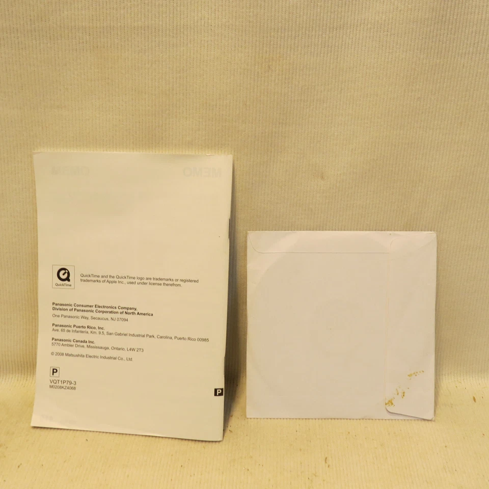 Driver Panasonic Lumix e disco de software 2008 PHOTOfunStudio 2.0e USB para câmera - Imagem 2 de 4