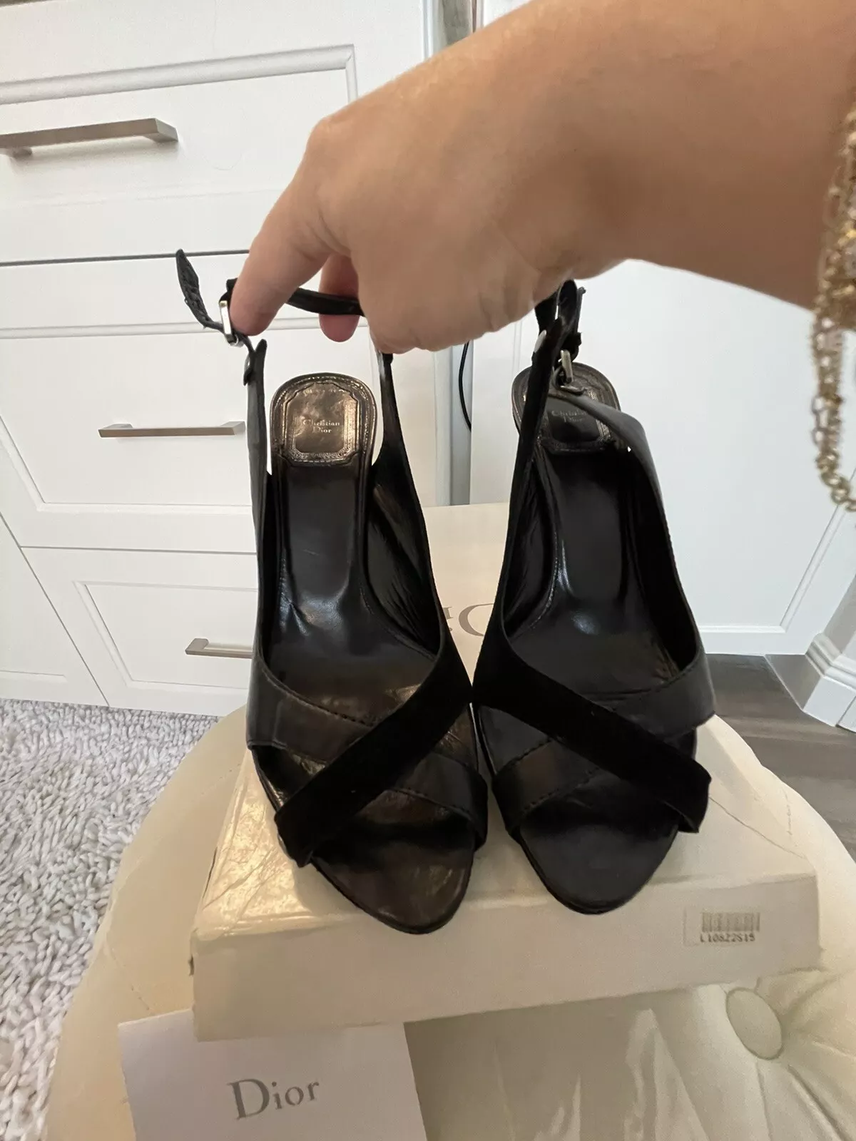 Talon sandale Extreme DIOR 38 avec boîte.