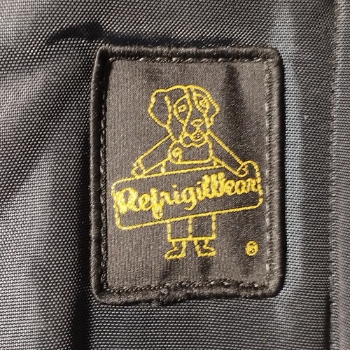 RefrigiWear Jacke schwarz langer Mantel Daunenjacke für Herren XXL - Bild 6 von 17