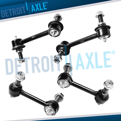 4pc Front and Rear Stabilizer Sway Bar End Links for 2004-2007 Chevy Trailblazer