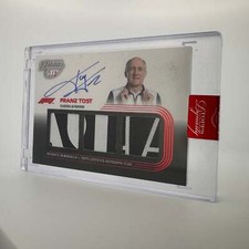 /2 - Franz Tost #SDTRA-FTI - 2022 Dynasty F1 Triple Relic Autograph