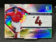 2023 Bowman Chrome  MARCELO MAYER  Top 100  #BTP-4  FREE SHIPPING