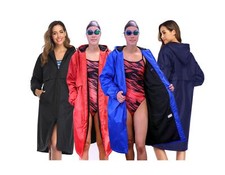Adoretex Unisex Swim Parka Water Resistant Warm Coat Water Sports Swim Parka ...