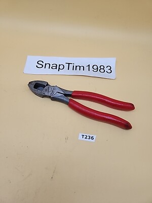 Snap-On Tools 57AHLP Lineman Pliers Soft Grip 7