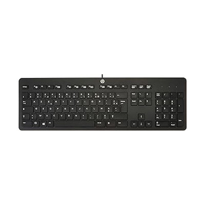 Clavier PC HP AZERTY USB - Modèles SK-2120, KU-1469, Etc. - 105 Touches Noir - Occasion