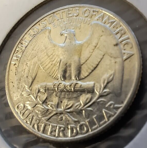 1932-S Washington Viertel massiv vz und Original - sehr wenig "Geschwätz". - Bild 8 von 8