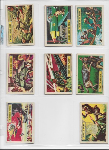 Battle Cards part set 61/73 cards A&BC Gum 1966 - Picture 3 of 16
