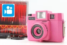 🎦VIDEO👀✨MINT✨ HOLGA 120 FN Sakura Pink 120 Medium Format From JAPAN